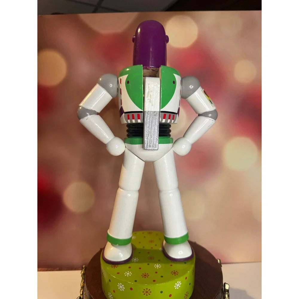 Disney Buzz Lightyear Wooden‎ Nutcracker – 2011 – Display Only – Toy Story